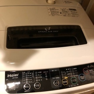 【終了】洗濯機 Haier JW-K42F【3/3-8のお引取り限定】