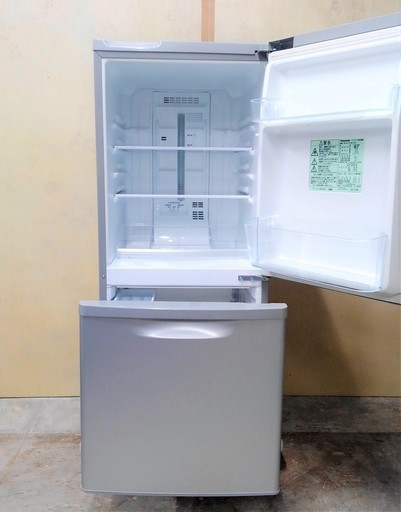 Panasonic ノンフロン冷蔵庫 138L NR-B147W-S 2015年製