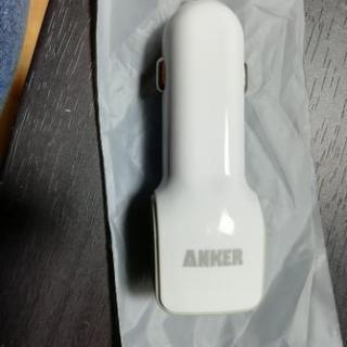 【中古】ANKER　シガーソケットUSB充電器