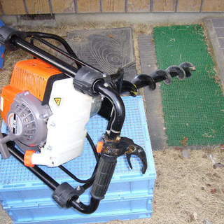 エンジン 穴ほり機