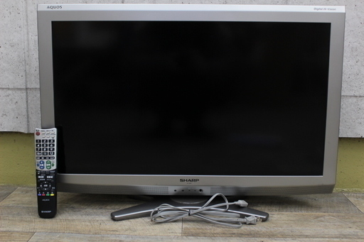 318)【動作確認済】SHARP シャープ 液晶テレビ アクオス AQUOS LC-32E6 32V型 2010年製 リモコン付き