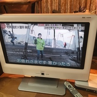 ユニデン 液晶カラーテレビ 27インチとマスプロ 地デジチューナ...