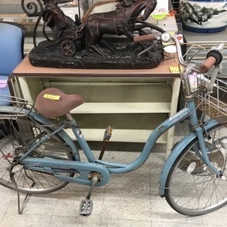 26インチ自転車 自動点灯ライト【現状品】