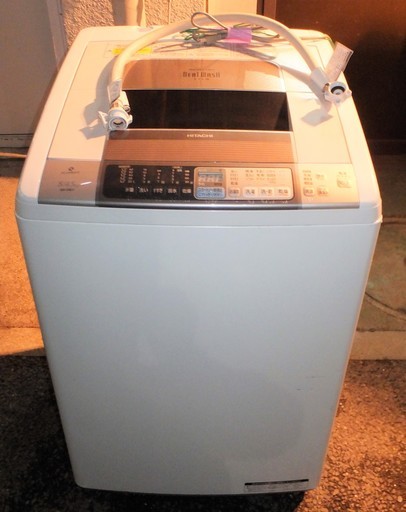 ☆日立 HITACHI BEAT WASH BW-D8LV 8.0kg 電気洗濯乾燥機◆人気のビートウォッシュ