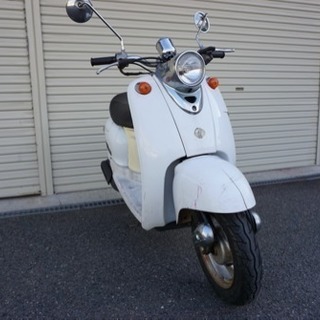 こっちー出品 ⭐︎原付き バイク ヤマハ ビーノ 2st ホワイトカラー エンジン好調