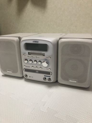 Victor コンポ  【CD MD カセットラジオ可能】