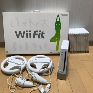WiiとWii Fit ソフト11本セット