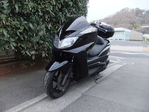 ヤマハ　グランドマジェスティ250　実動中古車　タイヤ前後バリ山　バッテリー新品交換済み　返納書有り　自賠責H31/9まで付き