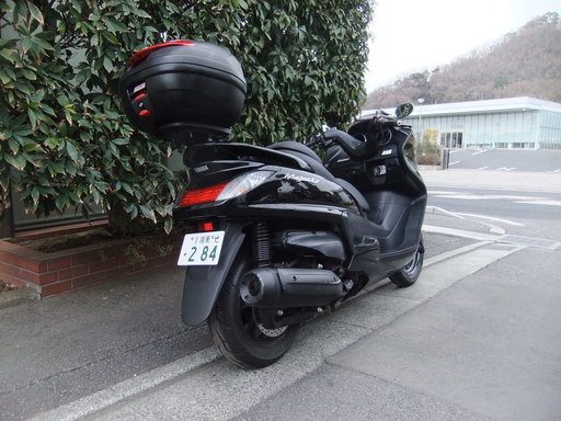 ヤマハ グランドマジェスティ250 実動中古車 タイヤ前後バリ山