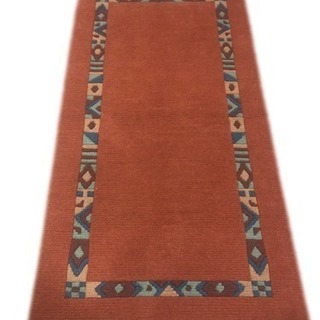 チベタン絨毯 ウール100% 164×94cm