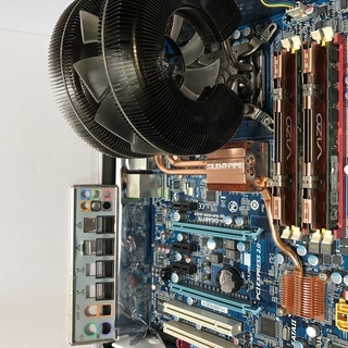 Q9550+X48マザー+DDR2 8G+cpuファン