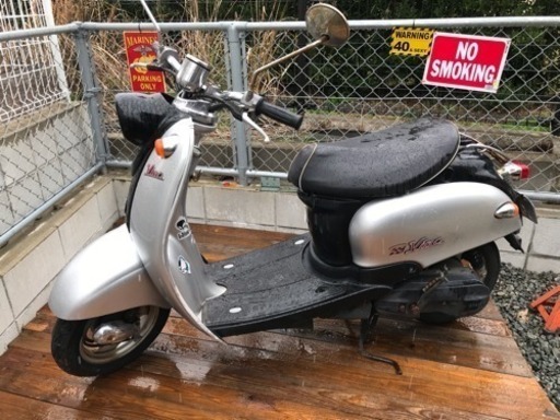 ヤマハ ビーノ2スト最終Gロック 装備車