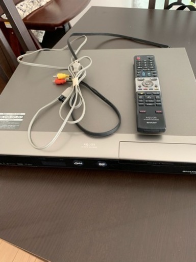 取り引き中  SHARP DVDプレーヤーHDレコーダー