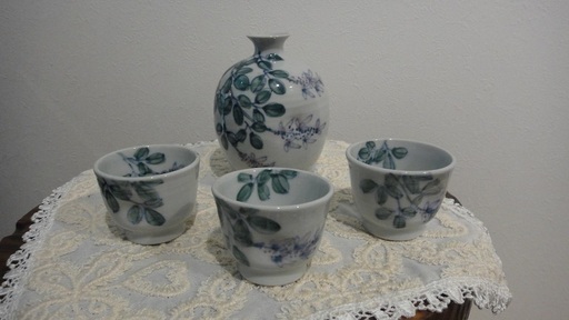 酒器揃　作家作品酒器　四点