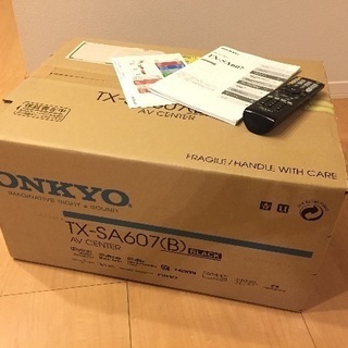 超美品　ONKYO（オンキョー）TX-SA607　7chパワ－ア...