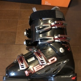 スキーブーツ HEAD BLACK-RED 25.0サイズ