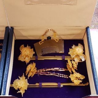 白無垢 花嫁 婚礼 かつら 簪 かんざし べっ甲 花嫁用笄 こうがい セット Dik 京都の着物 レディース の中古 リサイクルあげます 譲ります ジモティーで不用品の処分