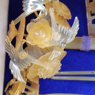 白無垢 花嫁 婚礼 かつら 簪 かんざし べっ甲 花嫁用笄 こうがい セット Dik 京都の着物 レディース の中古 リサイクルあげます 譲ります ジモティーで不用品の処分