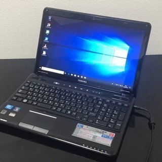 東芝 A4 ノートPC Win10 Celeron 4GB 640GB