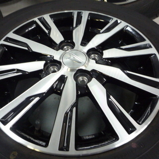 ダイハツ純正★ムーヴカスタム　ウェイク　現行モデル　155/65R14　安心調整済み　即装着可能　タント　ラテ　ダイハツ車　ブラポリ