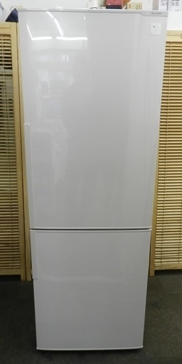 スリム2ドアミドル冷蔵庫　271L　シャープ　プラズマクラスター内蔵　2015年製