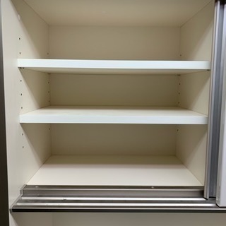4/6 終 ☆美品☆ 食器棚 パモウナ キッチン収納 東E 