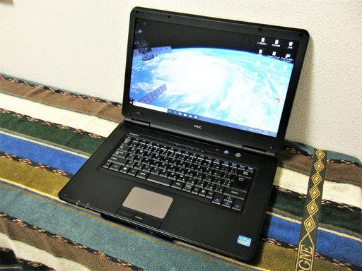 綺麗✨/15.6型液晶/高性能i5/光速☆彡新品✨SSD128GB＋HDD250GBデュアルストレージ(^^)v/快適♬メモリ4GB/MS Office✎/DVDSマルチ(書き込み可)/すぐ使えるWindows10 メディア作成ツール付/すぐ繋がるWi-Fi/NEC VersaPro