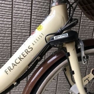 [中古]電動アシスト自転車3人乗り
