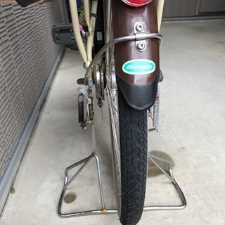 [中古]電動アシスト自転車3人乗り