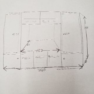 大型家具調テレビ台
