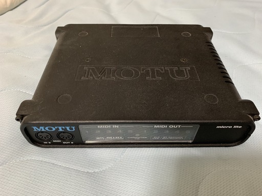 値下げ：MOTU MICRO LITE MIDIインターフェース本体のみ、正規品