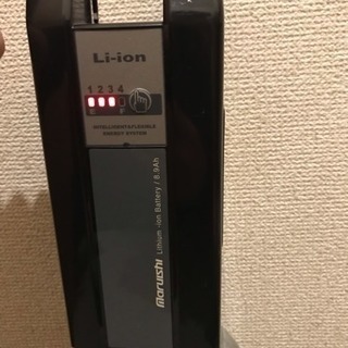 [中古]電動アシスト自転車3人乗り