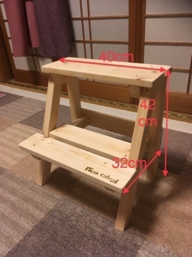 受注製作 手作り花台2段 ホワイトウッド 小 Hcuh9116 上尾のインテリア雑貨 小物の中古あげます 譲ります ジモティーで不用品の処分