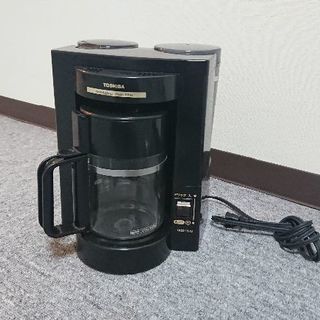 TOSHIBA ミル付コーヒーメーカー 珈琲 コーヒーマシン コ...