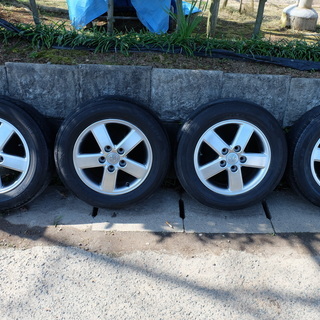お話中』トヨタ VOXY ノア AZR60 純正アルミホイール&タイヤ 4本