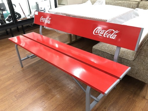 コカ・コーラのベンチ入荷致しました！