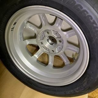 アルミ&タイヤ、4本セット