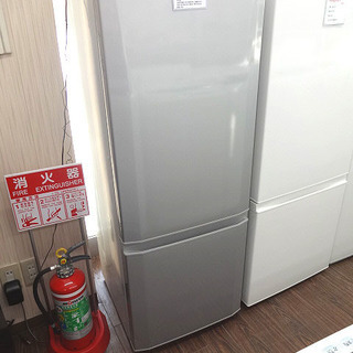 札幌 引き取り 三菱 2ドア冷蔵庫 2016年製 168L シルバー MR-P17Z