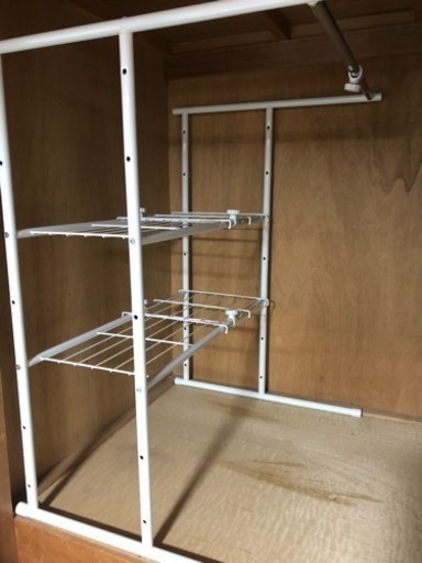 魅惑的な まあ 原油 押入れ ハンガー ラック 棚 付き Cloudlinks Jp