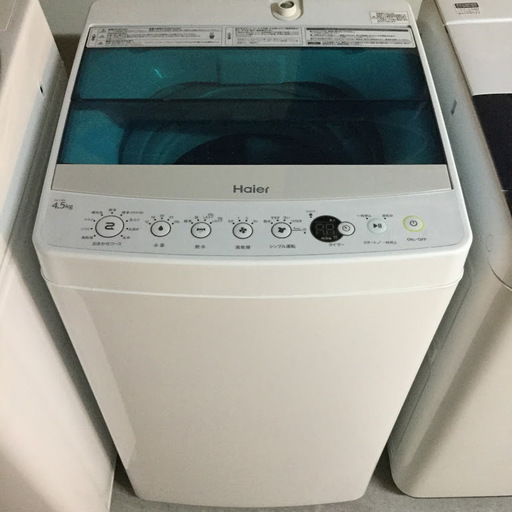 【送料無料・設置無料サービス有り】洗濯機 2016年製 Haier JW-C45A① 中古