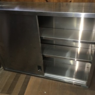 タニコー業務用天つり3段棚ステンレス？
