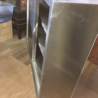 タニコー業務用天つり3段棚ステンレス？