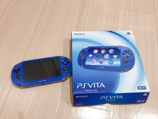 PSvitaPCH-1000ブルー美品！！16GBカード付き♪