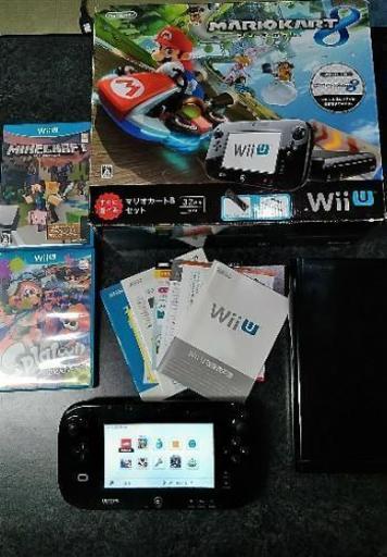 週末まで限定！【大人気ソフト2本付】Wii U 32GB マリオカート8セット！