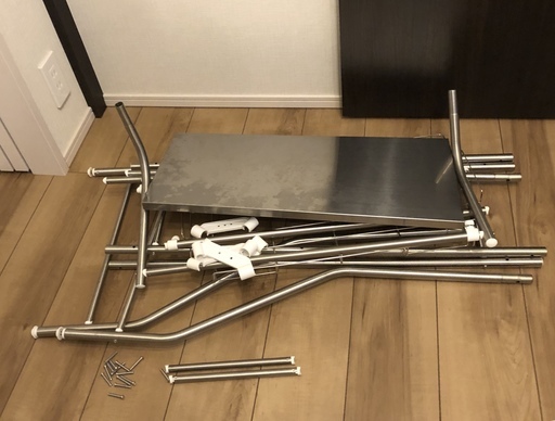 ニトリ ステンレス洗濯機ラック Sr6797sus ユタカ 荻窪の収納家具 ランドリー収納 の中古あげます 譲ります ジモティーで不用品の処分