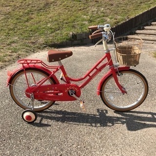 幼児用自転車 HACCHI(red)