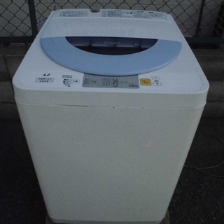 ナショナル 全自動洗濯機 NA-F42M7 4.2㎏ 2007年...