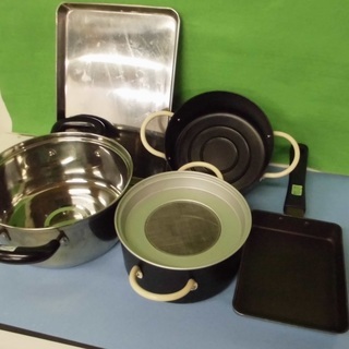 お鍋や玉子焼き器など お得な調理器具 5点セット 中古品 JM2...