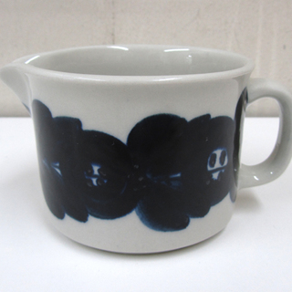 アラビア アネモネシリーズ 北欧 フィンランド カップ＆ソーサー 5客+シュガーポット+クリーマーセット