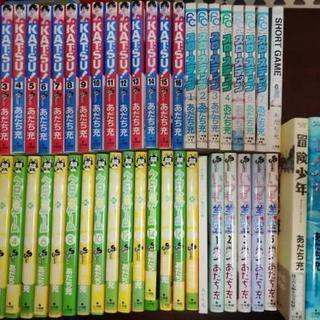 あだち充　漫画セット（タッチ、H2、ラフ、クロスゲームなど）大型本中心100冊超　漫画